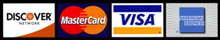 Accepted Credit Cards